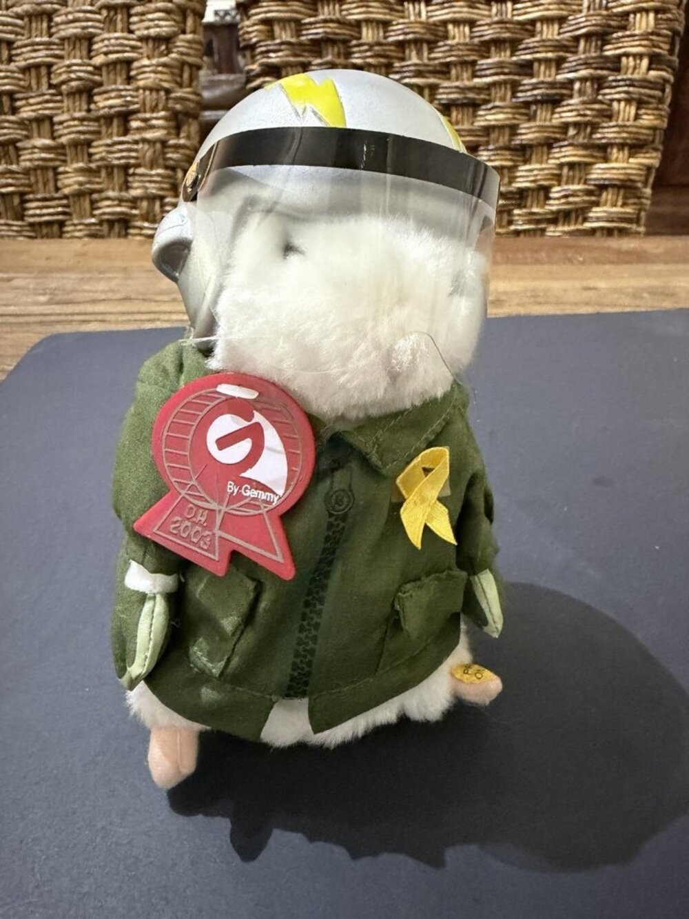 Gemmy Dancing Hamster's Captain Carl Air Force Wild Blue Yonder (2003) Gemmy